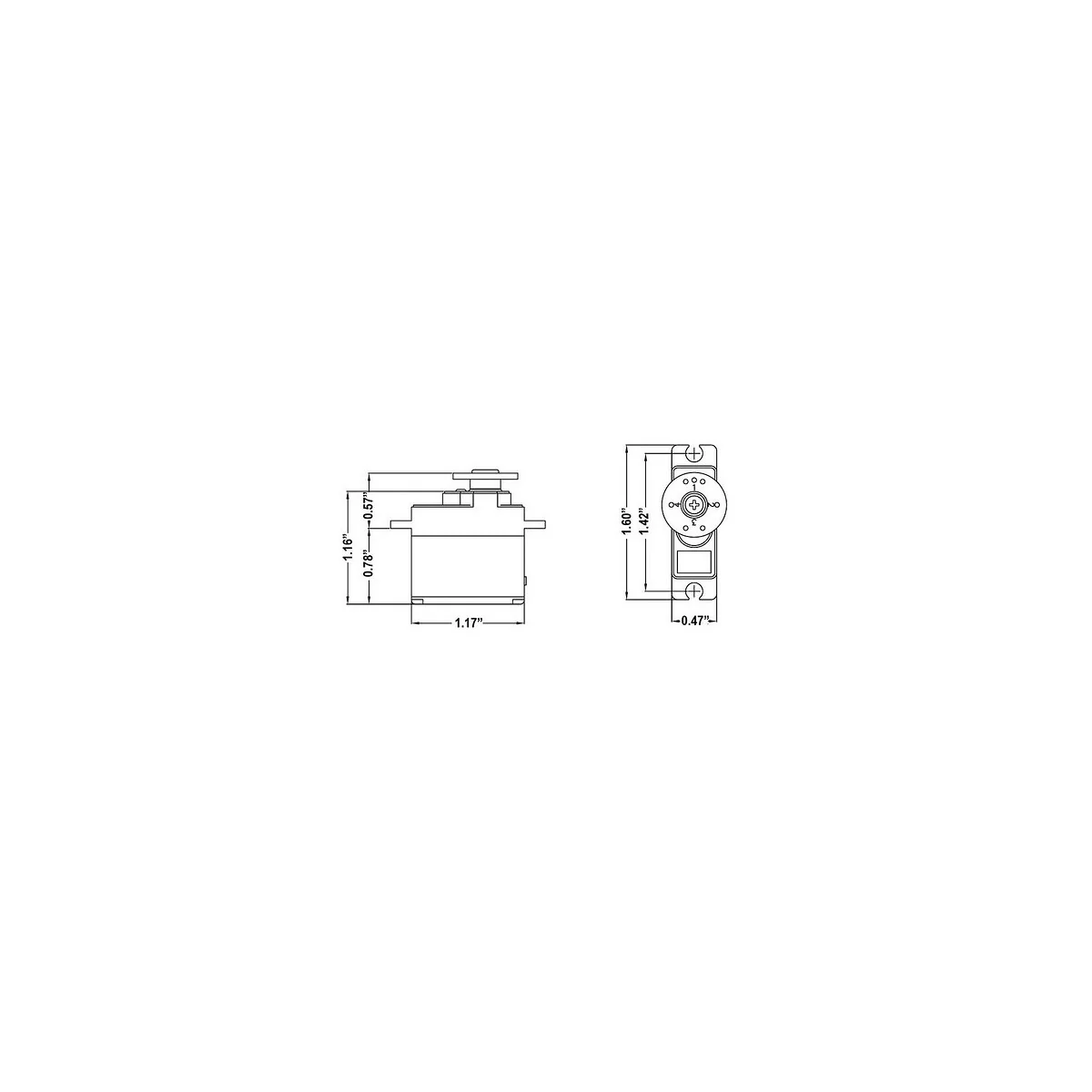 Nano HS - 40 Hitec servo Hitec 112040 - 2 Nano HS - 40 Hitec servo Hitec 112040 - 2