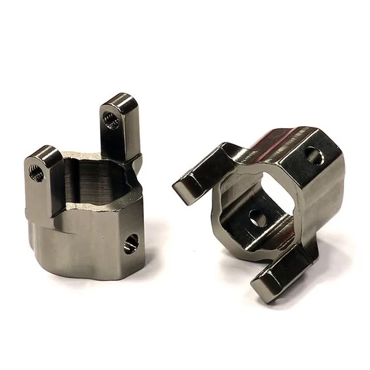 C24568GUN-Etriers alu Gun (4) Axial SCX-10 - C24568GUN