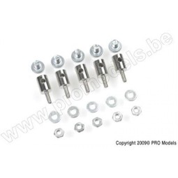 Domino de fixation de commande 2.0mm (5) GForce GForce GF-2174-002 - 1