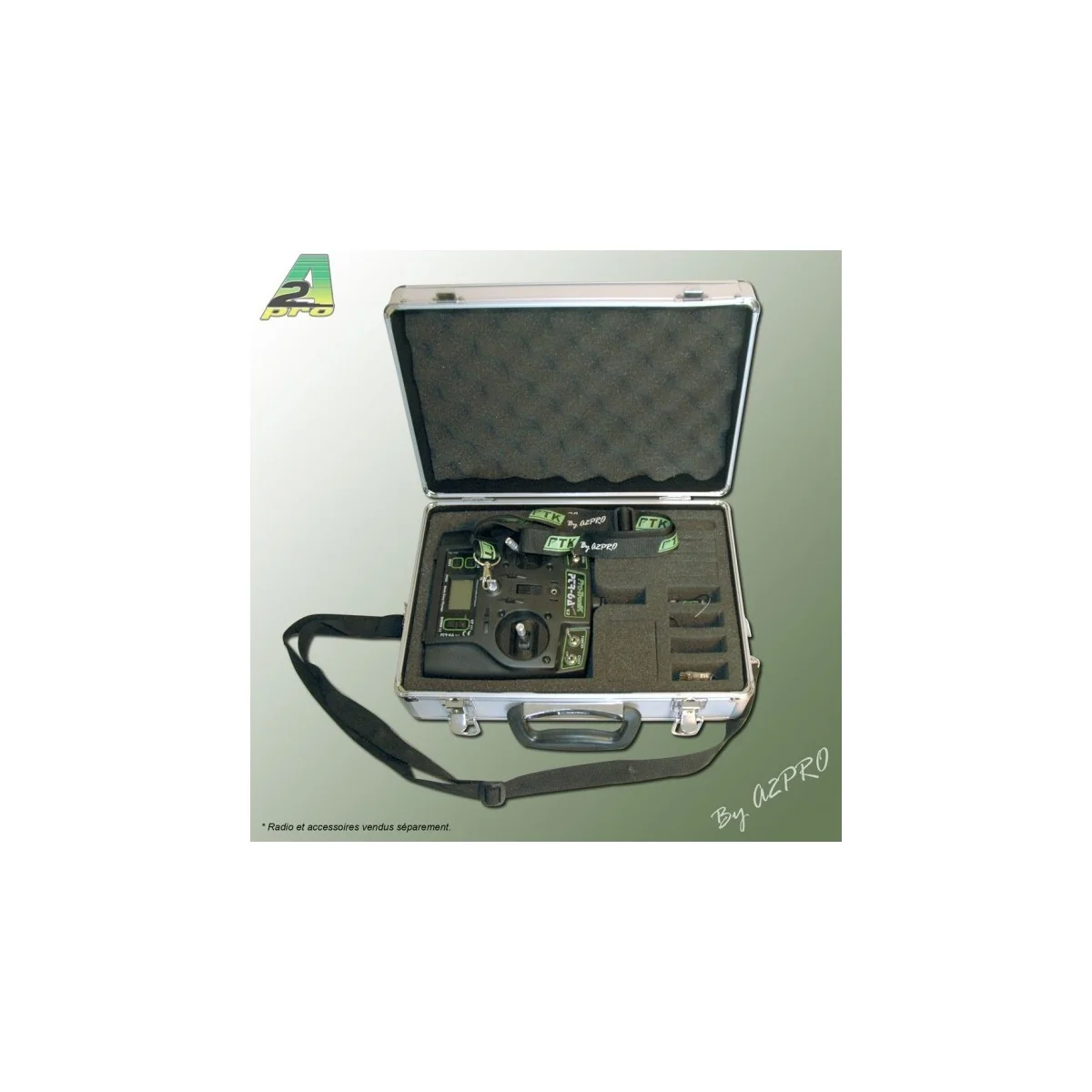 Suitcase for transmitter A2Pro alu A2Pro 8511 - 3 Suitcase for transmitter A2Pro alu A2Pro 8511 - 3