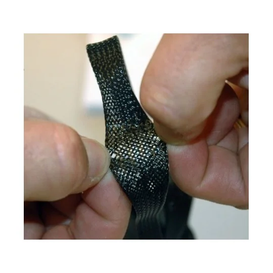 Gaine extensible nylon noir 10mm A2Pro A2Pro S044170100 - 2 S044170100-Gaine extensible nylon noir 10mm A2Pro - S044170100