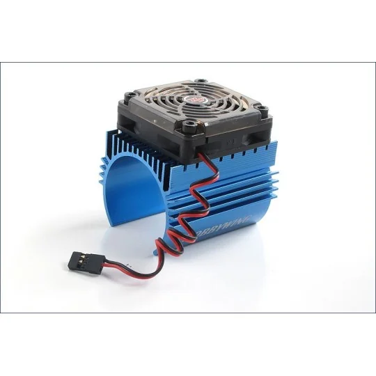 86080130-Radiateur + ventilateur 1/8 Hobbywing - 86080130
