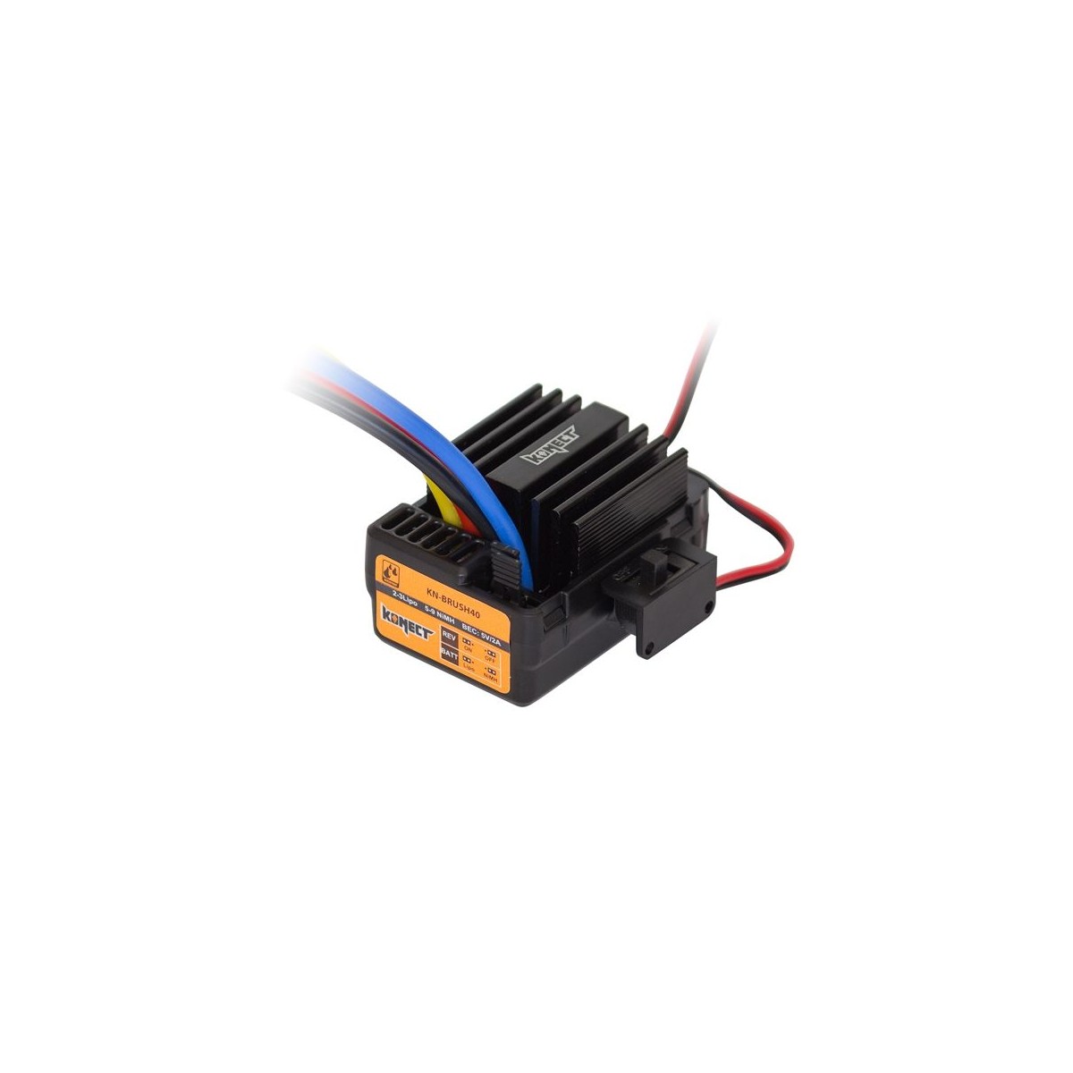 Inverter 40A waterproof coals 1/10 Konect Hobbytech KN-BRUSH40 - 1
