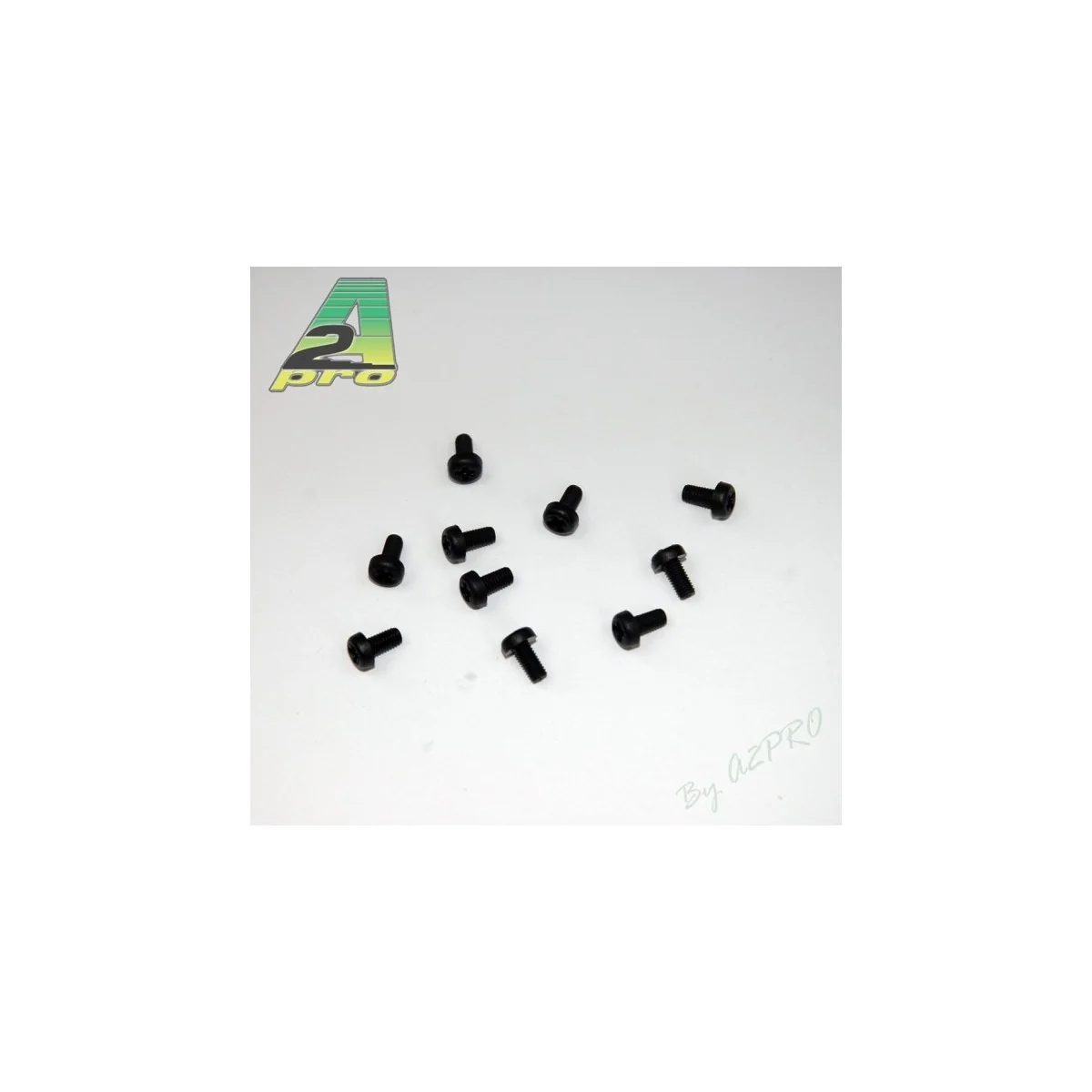 Nylon head screws flat 3x6mm black (10) A2Pro A2Pro S044403006 - 1 Nylon head screws flat 3x6mm black (10) A2Pro A2Pro S044403006 - 1