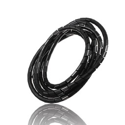 Black Spiral Sheath 6mm - 2m A-GAINE-S6 - 1