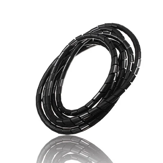 A-GAINE-S6-Gaine Spirale noir 6mm - 2m - A-GAINE-S6
