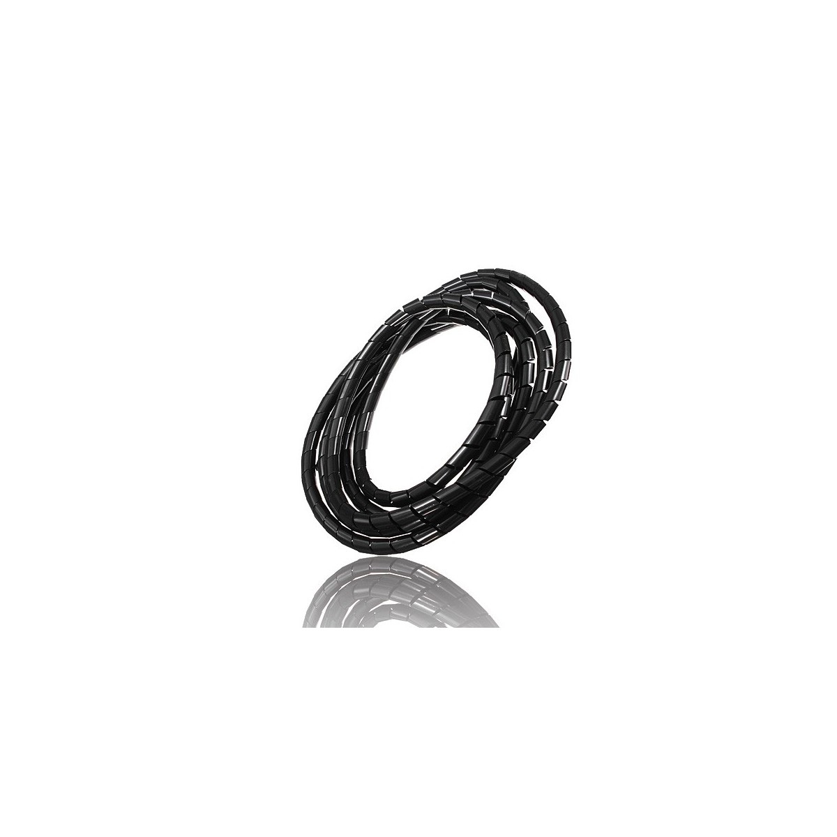 Black Spiral Sheath 6mm - 2m A-GAINE-S6 - 1 Black Spiral Sheath 6mm - 2m A-GAINE-S6 - 1