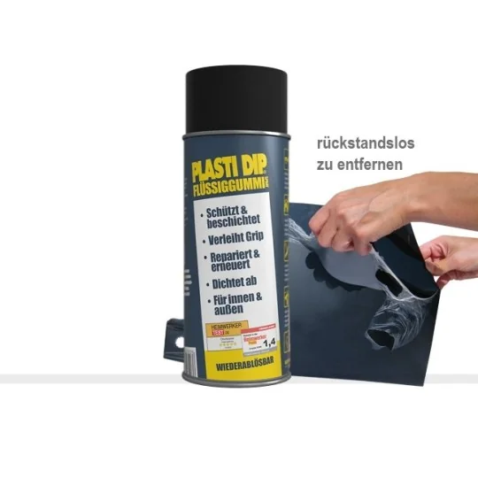 230445-Plasti Dip Spray noir 400ml - 230445