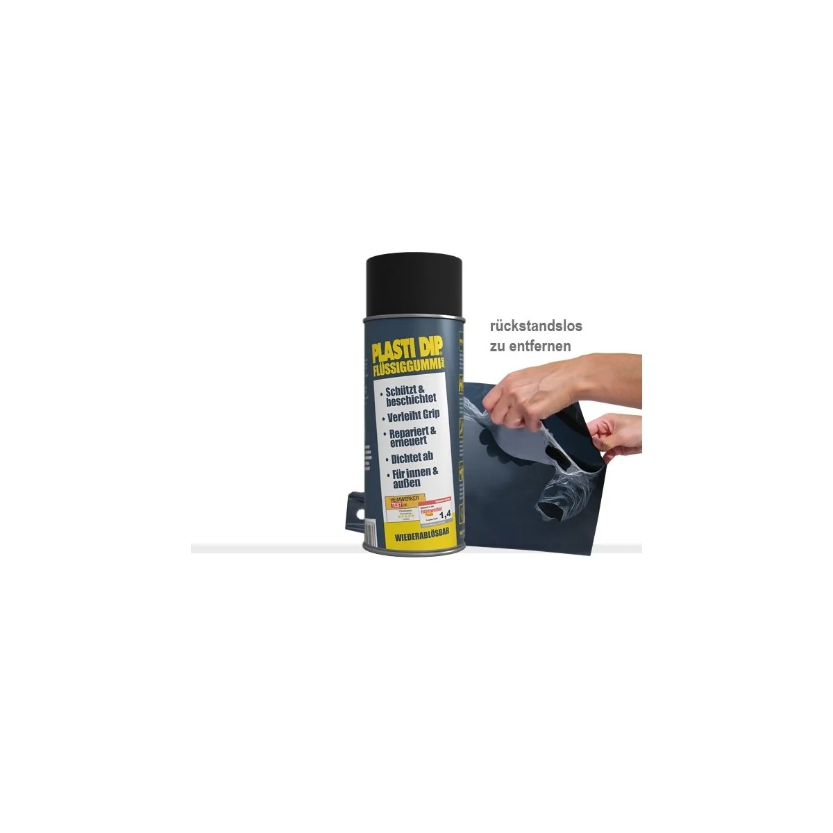 Plasti Dip Black 400ml Spray Jamara 230445 - 1 Plasti Dip Black 400ml Spray Jamara 230445 - 1