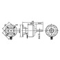 CF2822/14-Brushless motor CF2822/14 1200kv DYS