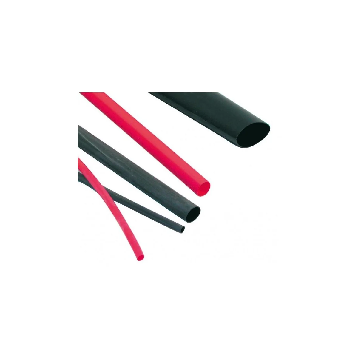 Sheath red 3mm thermo (1 m) DYS 8085 - 1