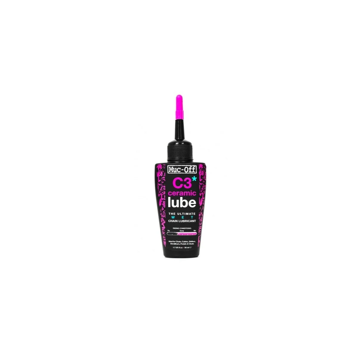 Lubrifiant Céramique C3 "Wet" pour roulements Muc-Off Muc-Off MUC869 - 1 Lubrifiant Céramique C3 "Wet" pour roulements Muc-Off Muc-Off MUC869 - 1