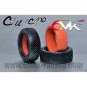 Tires Crunch 1/10 before red + inserts 6Mik 6Mik TI101R - 1 TI101R-Tires Crunch 1/10 before red + inserts 6Mik - TI101R