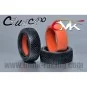 Tires Crunch 1/10 before red + inserts 6Mik 6Mik TI101R - 1 TI101R-Tires Crunch 1/10 before red + inserts 6Mik - TI101R
