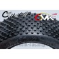 Tires Crunch 1/10 before red + inserts 6Mik 6Mik TI101R - 3 TI101R-Tires Crunch 1/10 before red + inserts 6Mik - TI101R