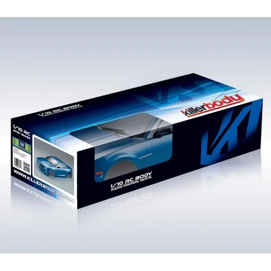 Body metal blue 2011 Camaro 1/10 190 mm Killerbody Killerbody KB48029 - 2 KB48029-Body metal blue 2011 Camaro 1/10 190 mm Killerbody - KB48029