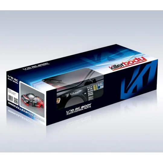 KB48002-Body Mitsubishi Lancer Evo X Rally-racing 1/10 190 mm Killerbody