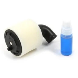 Filtre à air TT 1/8 double mousse avec coude et huile Robitronic Robitronic R07105 - 1