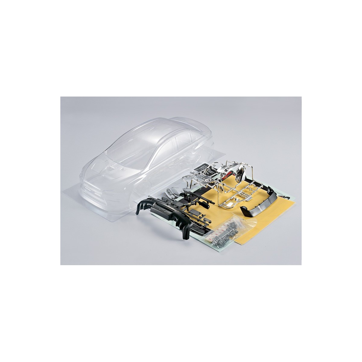 Body Mitsubishi Lancer Evo X transparent 1/10 190 mm Killerbody Killerbody KB48001 - 1