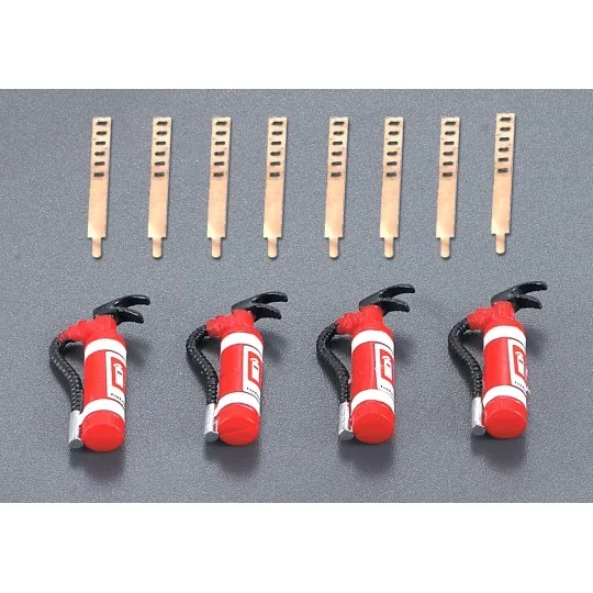 KB48052-Fire extinguishers ABS to paint 1/10 (4) Killerbody - KB48052