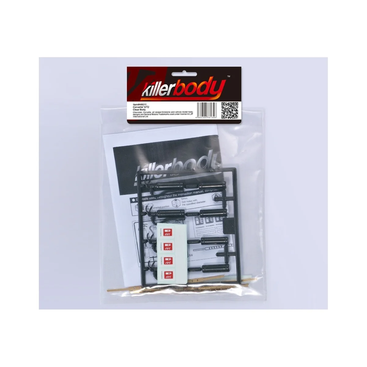 Fire extinguishers ABS to paint 1/10 (4) Killerbody Killerbody KB48052 - 3