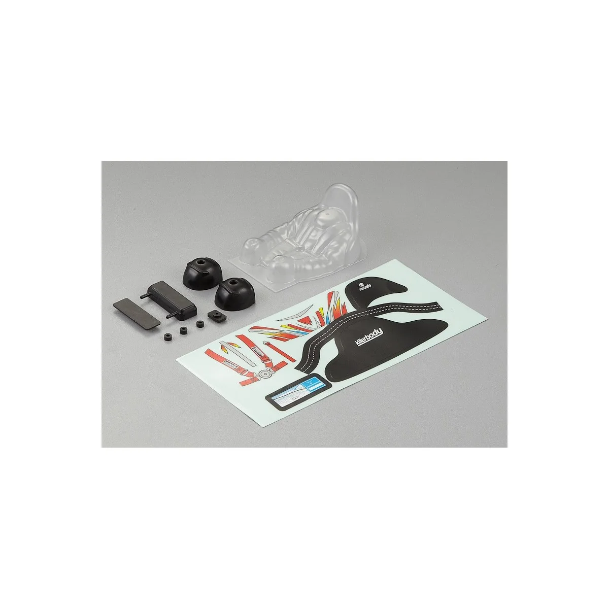 Driver lexan paint 1/10 Killerbody Killerbody KB48245 - 1