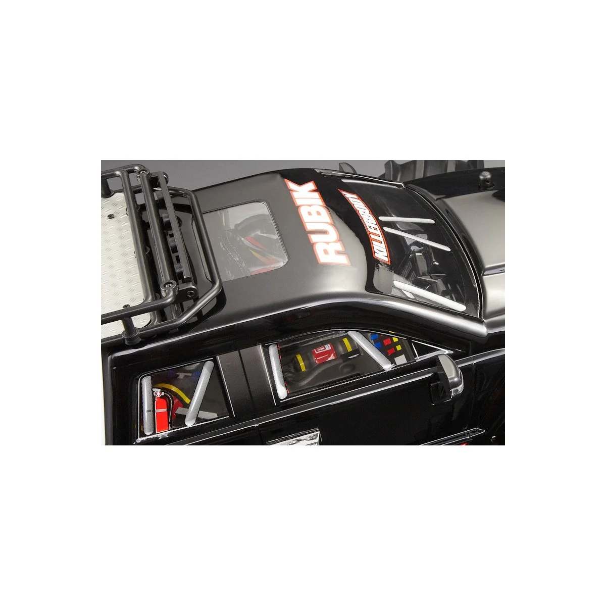 Set Cockpit à peindre + stickers 1/10 Killerbody Killerbody KB48224 - 5