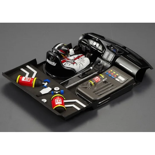 KB48224-Set Cockpit à peindre + stickers 1/10 Killerbody - KB48224