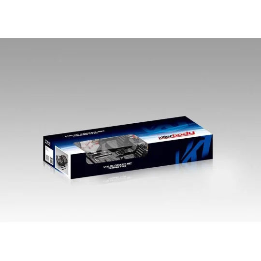 KB48413-Set Cockpit droit Furious Angel peint 1/10 Killerbody