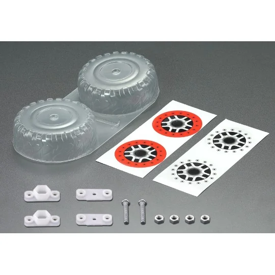 KB48038-Déco roues de secous Lexan + stickers 1/10 Killerbody - KB48038