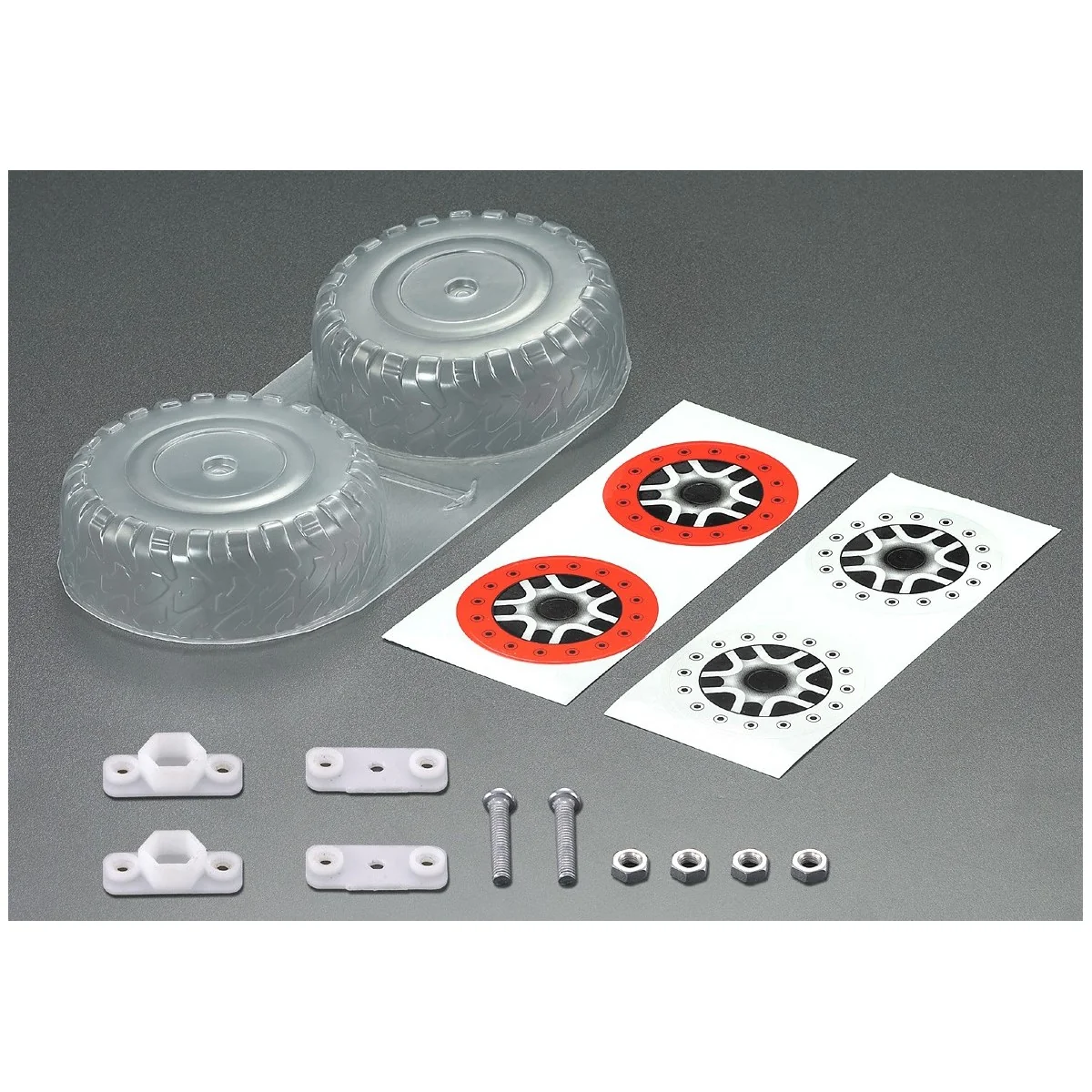 Déco roues de secous Lexan + stickers 1/10 Killerbody Killerbody KB48038 - 1