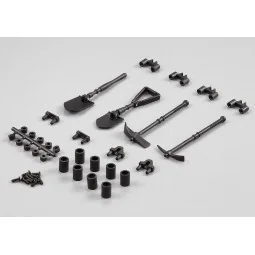 Deco hand ABS 1/10 tools (4) Killerbody Killerbody KB48256 - 1