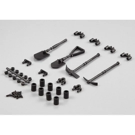 KB48256-Deco hand ABS 1/10 tools (4) Killerbody - KB48256