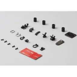 Set de crochets de fixation plastique noir 1/10 (4) Killerbody Killerbody KB48361 - 1