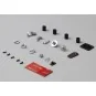 KB48350-Set of grey plastic mounting hooks 1/10 (4) Killerbody - KB48350