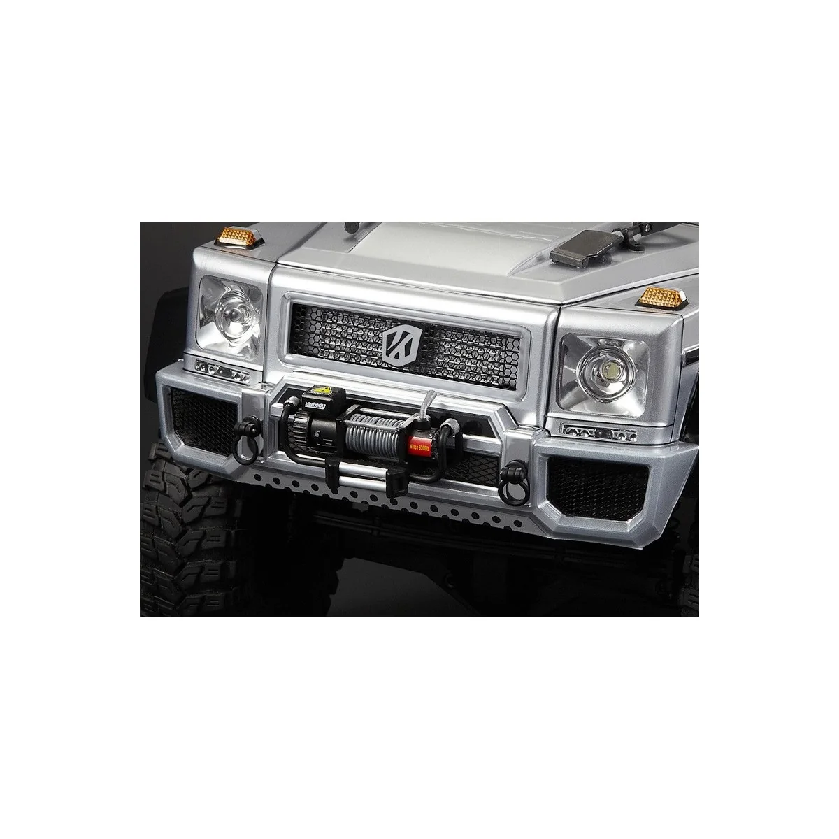 Set de crochets de fixation plastique gris 1/10 (4) Killerbody Killerbody KB48350 - 2