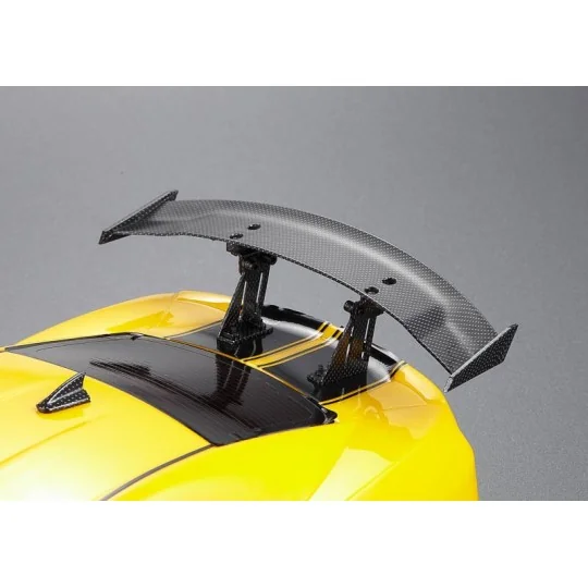 KB48506-Aileron plastique déco carbone 1/10 piste Killerbody