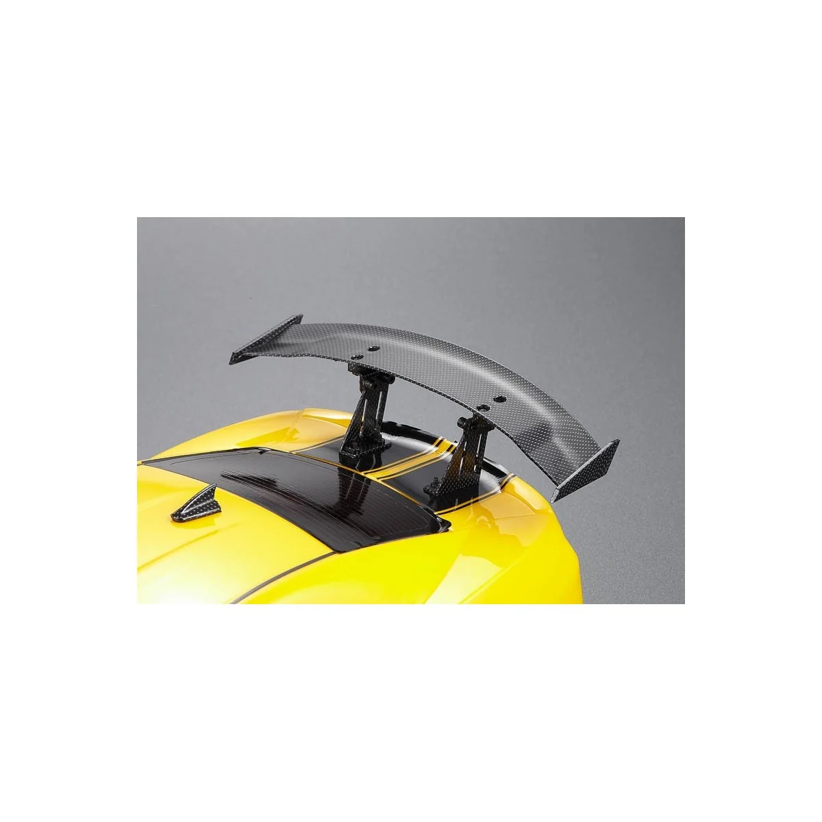 Carbon decoration plastic aileron 1/10 track Killerbody Killerbody KB48506 - 4