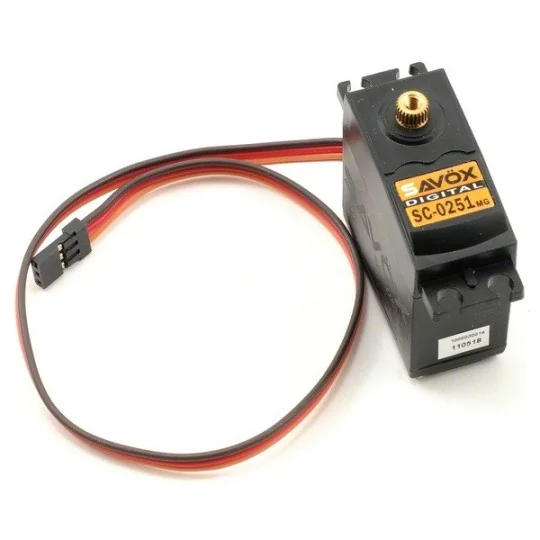 SC-0251MG+-Servo SC-0251MG+ 16kg 0.18s Savox
