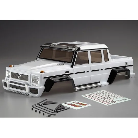 KB48334-Carrosserie Horri-Bull Blanc Scale Crawler 1/10 Killerbody - KB48334