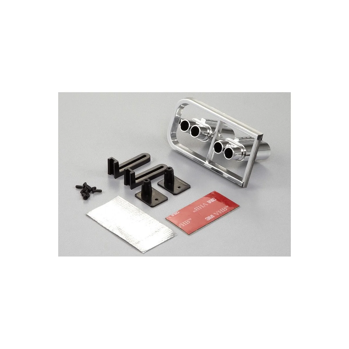 Double exit 1/10 exhaust (2) Killerbody Killerbody KB48281 - 1