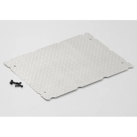Plaque aluminium for roof rack 1/10 Killerbody Killerbody KB48348 - 1 KB48348-Plaque aluminium for roof rack 1/10 Killerbody - KB48348