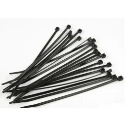 Colliers ryslans noirs 200x2.5mm (10) Fastrax Fastrax FAST106BK - 1