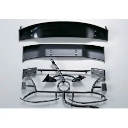 Black plastic wing 1/10 track Killerbody Killerbody KB48128 - 1