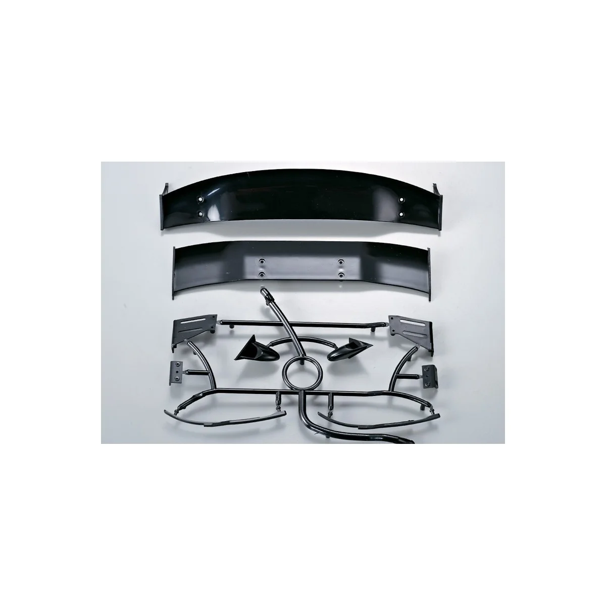 Aileron plastique noir 1/10 piste Killerbody Killerbody KB48128 - 1