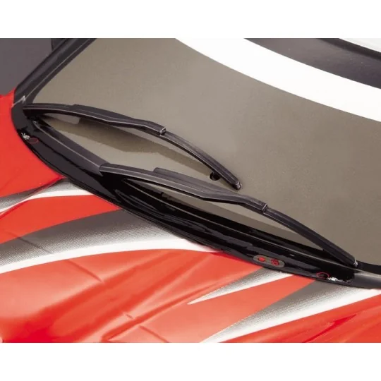 KB48128-Aileron plastique noir 1/10 piste Killerbody