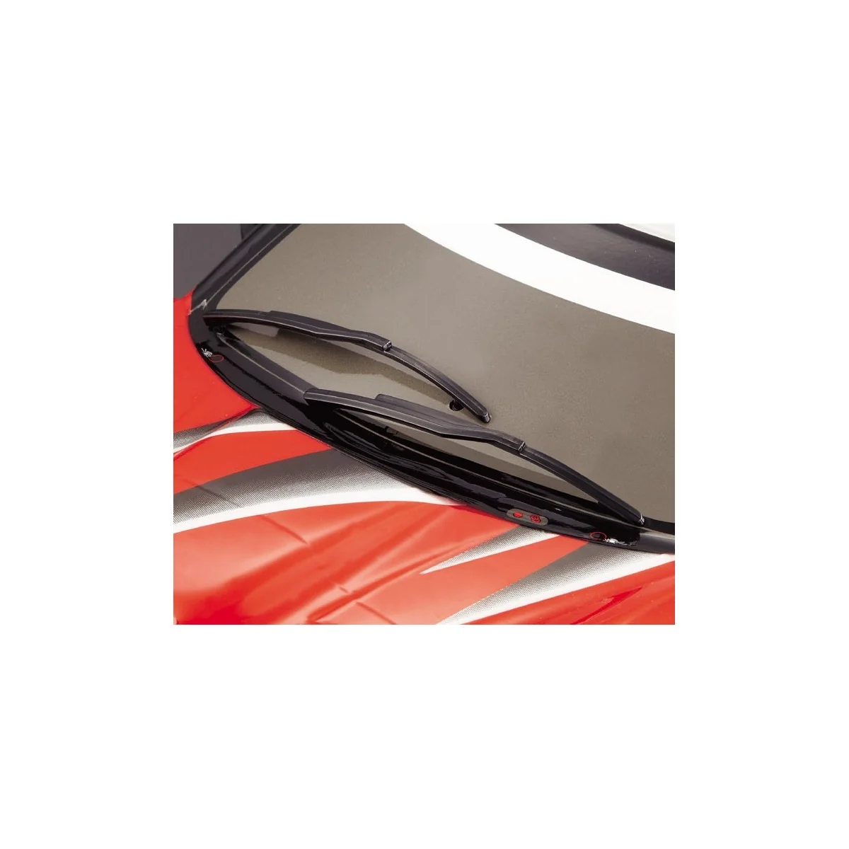 Aileron plastique noir 1/10 piste Killerbody Killerbody KB48128 - 3