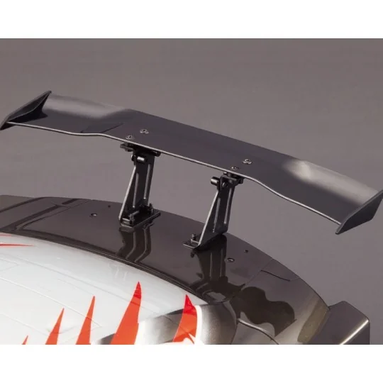 KB48128-Aileron plastique noir 1/10 piste Killerbody - KB48128