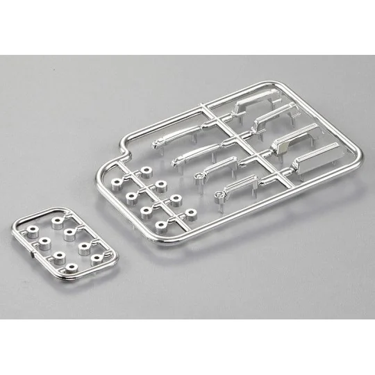 KB48235-Killerbody 1/10 chrome door handles - KB48235