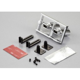 Pot d'échappement simple sortie 1/10 (2) Killerbody Killerbody KB48283 - 1